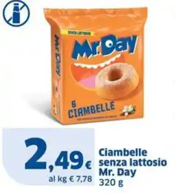Sigma Ciambelle senza lattosio Mr. Day offerta