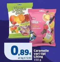 Sigma Caramelle Liking offerta