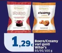 Sigma Boero/Creamy Witor's offerta