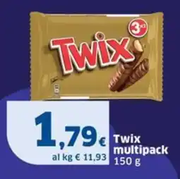 Sigma Twix multipack offerta