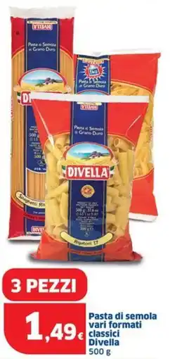 Sigma Pasta di semola classici Divella offerta