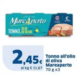Sigma Tonno all'olio di oliva Mareaperto offerta