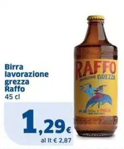 Sigma Birra lavorazione grezza Raffo offerta