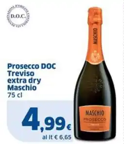 Sigma Prosecco DOC Treviso extra dry Maschio offerta