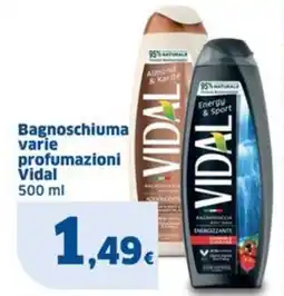Sigma Bagnoschiuma Vidal offerta
