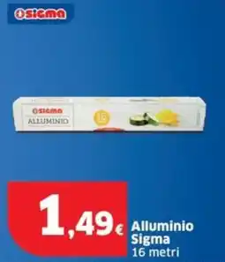 Sigma Alluminio Sigma 16 metri offerta
