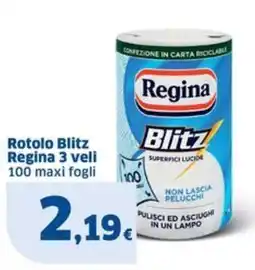 Sigma Rotolo Blitz Regina 3 veli offerta