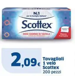 Sigma Tovaglioli 1 velo Scottex offerta