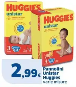 Sigma Pannolini Unistar Huggies offerta