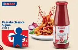 Sigma Passata classica Sigma offerta
