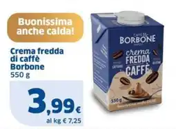 Sigma Crema fredda di caffè Borbone offerta