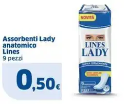 Sigma Assorbenti Lady anatomico Lines offerta