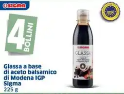 Sigma Glassa a base di aceto balsamico di Modena IGP Sigma offerta