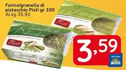 Famila Farina/granella di pistacchio Pisti offerta