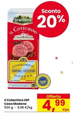 Despar Il Cotechino IGP Casa Modena offerta