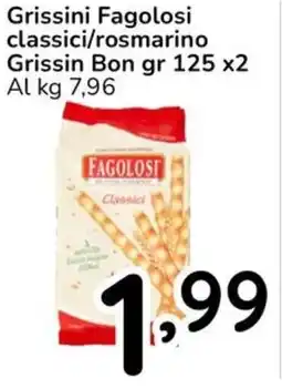 Famila Grissini Fagolosi classici/rosmarino Grissin Bon offerta