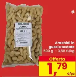 Despar Arachidi in guscio tostate offerta