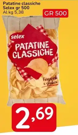 Famila Patatine classiche Selex offerta