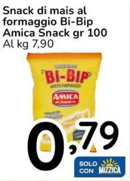 Famila Snack di mais al formaggio Bi-Bip Amica Snack offerta