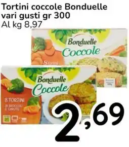 Famila Tortini coccole Bonduelle offerta