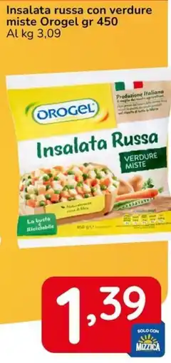 Famila Insalata russa con verdure miste Orogel offerta