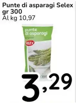 Famila Punte di asparagi Selex offerta
