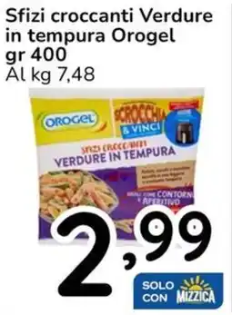 Famila Sfizi croccanti Verdure in tempura Orogel offerta