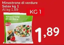Famila Minestrone di verdure Selex offerta