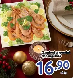 Famila Gamberi argentini decongelato offerta
