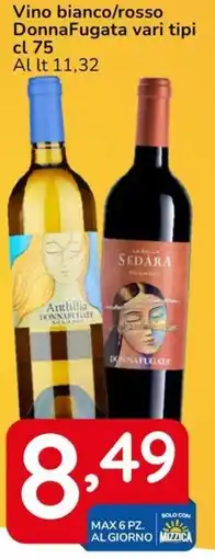 Famila Vino bianco/rosso Donnafugata offerta