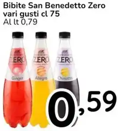Famila Bibite San Benedetto Zero offerta