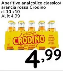 Famila Aperitivo analcolico classico/ arancia rossa Crodino offerta