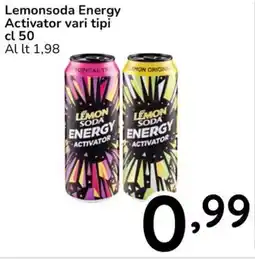 Famila Lemonsoda Energy Activator offerta