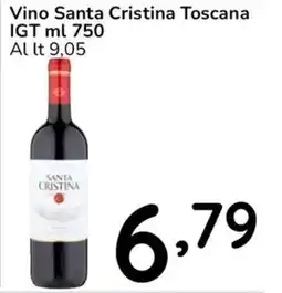 Famila Vino Santa Cristina Toscana IGT offerta