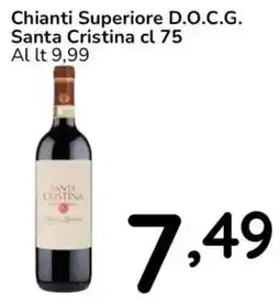 Famila Chianti Superiore D.O.C.G. Santa Cristina offerta