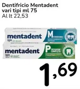 Famila Dentifricio Mentadent offerta