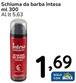 Famila Schiuma da barba Intesa offerta