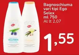 Famila Bagnoschiuma Ego Selex offerta