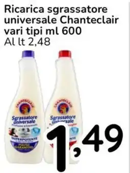 Famila Ricarica sgrassatore universale Chanteclair offerta
