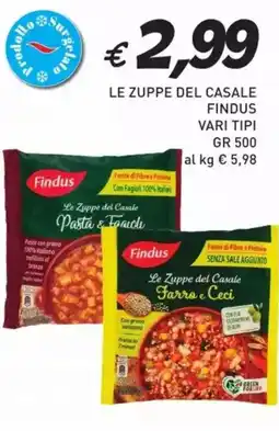 Coal Le zuppe del casale FINDUS offerta