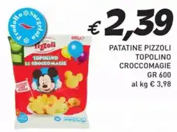 Coal Patatine pizzoli topolino croccomagie offerta