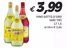 Coal Vino GOTTO D'ORO offerta