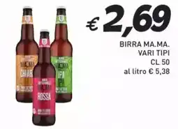Coal Birra MA.MA. offerta
