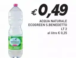 Coal Acqua naturale ecogreen S.BENEDETTO offerta
