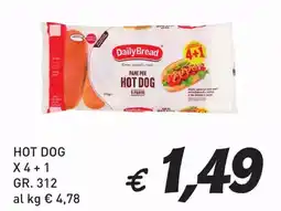 Coal Daily bread hot dog offerta
