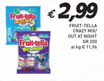 Fruit-tella crazy mix/ out at night