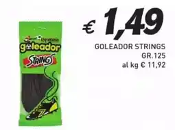 Coal Goleador strings offerta