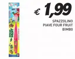 Coal Spazzolino piave four fruit bimbo offerta