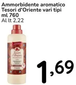 Famila Ammorbidente aromatico Tesori d'Oriente offerta