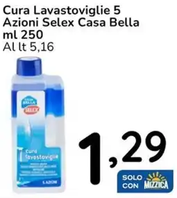 Famila Cura Lavastoviglie 5 Azioni Selex Casa Bella offerta